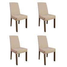 Kit 4 Cadeiras de Jantar 4255 Rustic/Imperial Madesa