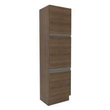 Paneleiro Armário de Cozinha 60 cm 3 Portas Rustic Glamy Madesa