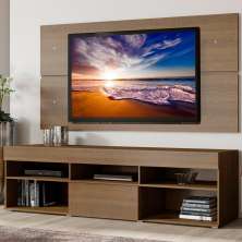 Rack com Painel para TV até 65 Polegadas Madesa Miami 1 Porta