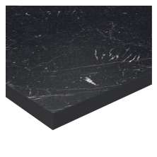 Tampo 100% MDF para Balcão de Pia 120 cm Nero Marquina Madesa