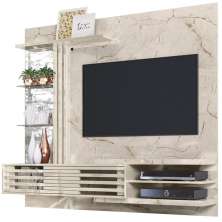 Bancada Suspensa Para TV 55 Polegadas 2781 Calacata Off White MDT