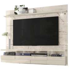 Bancada Suspensa Para TV 60 Polegadas 2761 Calacata Off White MDT