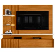 Home para TV's de 65 Polegadas Frisado Turim Cinamomo Off White