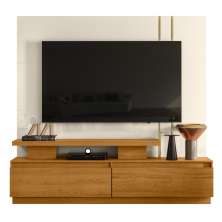 Home para TVs 75" com 2 Gavetas Richmond Cinamomo Off White