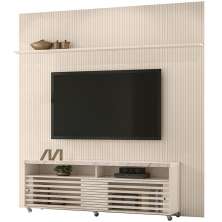Painel para TV 75 Polegadas Composição Bancada Prestigio Calacata/Off White