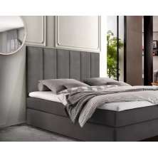Cabeceira Painel para Cama Box Casal 1,40 Estofada Em Suede Para Quarto Luxo Vs