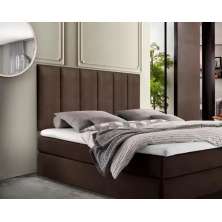 Cabeceira Painel para Cama Box Queen Size 1,60 Estofada Em Suede Para Quarto Luxo Vs