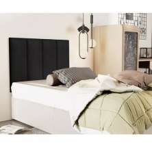 Cabeceira Painel para Cama Box Solteiro 88 Estofada Quarto Luxo Linha A Vs