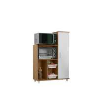 Fruteira Multiuso Para Cozinha Espaçosa com 1 Porta Balcão Para Micro-ondas E Forno An