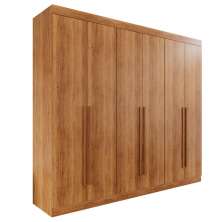 Guarda-roupa Casal 100% Mdf 6 Portas 4 Gavetas Grécia -  Mais Móveis  Cinamomo