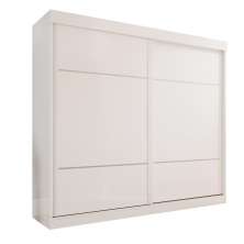 Guarda-roupa Casal 2 Portas De Correr 6 Gavetas Fortaleza - Mais Móvei  Neve