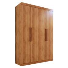 Guarda-roupa Solteiro 4 Portas 3 Gavetas Espanha - Mais Móveis  Cinamomo
