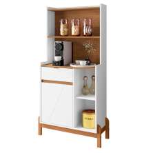 Aparador Café Retrô 1 Gaveta Milan Branco Cedro