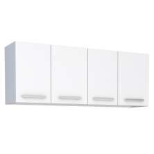 Armário Aéreo 4 Portas Ipixuna Branco