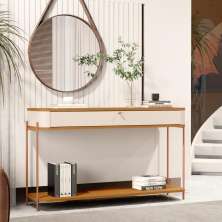 Bancada Baton Rouge Off White Nature Bronze