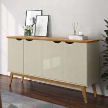 Buffet com Portas Colatina Off White CInamomo