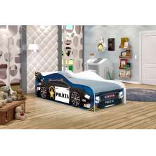 Cama Carro Infantil Quarto Divertido Menino Menina - Polícia