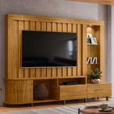 Estante Painel Para TV Celestria Cumaru 