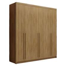 Guarda Roupa com 3 Gavetas e 6 Portas Valência Nature