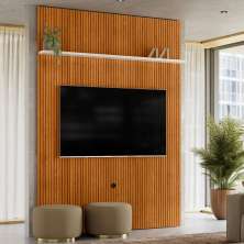 Home Para TV 75 Polegadas Normandia Cinamomo Off White
