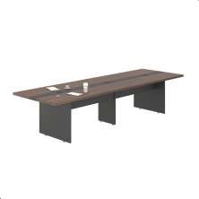 Mesa Para Reunião 3,60 Cort - Freijó e Preto