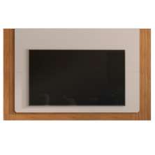 Painel Ibirité para TVs de 60 Polegadas Off White Cedro