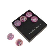 Imã Decorativo Personalizado Unicórnio Vidro Rosa 2x11x12cm