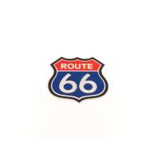 Kit 6 Porta Copos Personalizado Route 66 Emborrachado