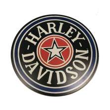 Placa Decorativa MDF 35Cm Personalizado Moto Harley Davidson