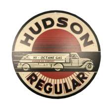 Placa Decorativa MDF 35x35Cm Personalizado Hudson Regular