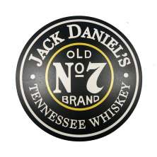 Placa Decorativa MDF 35x35Cm Personalizado Jack Daniels