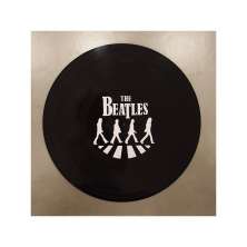 Placa Decorativa Quarto Sala Disco Vinil Banda Beatles