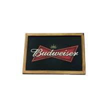 Quadro Madeira Mdf 20X30 C/ Moldura e Acab. Cerveja Logo