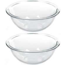 2 Tigelas de Vidro Marinex Plus Astral 1,5L Potes Redondos T