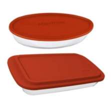 Conjunto De Assadeiras Marinex Com Tampa 2 Peças