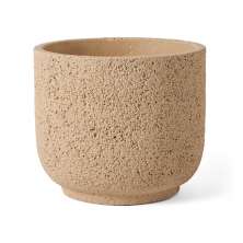 Cachepot Decorativo Granulado 12x14 cm Bege