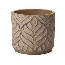 Cachepot Lis Marrom 15 cm