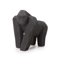 Escultura Gorila Preta