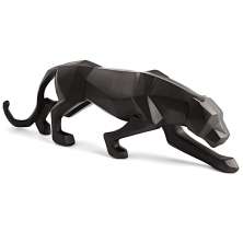 Escultura Leopardo Preta