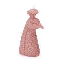 Escultura Vela Pavão I Vermelha
