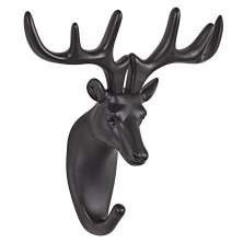 Gancho de Parede Moose Preto