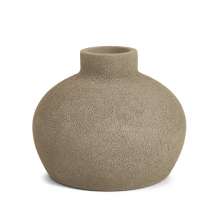 Minivaso Decorativo Rustic 9x10 cm Bege