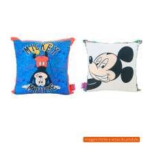 Almofada Mickey e Minnie Azul