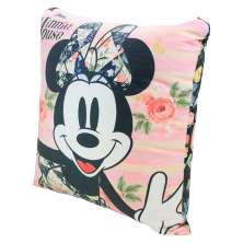 Almofada Mickey e Minnie Rosa e Preta