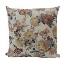 Capa para Almofada Mazzer Floral Bege