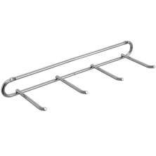 Suporte Para Cintos e Gravatas de Parede Pendurador com 4 Ga
