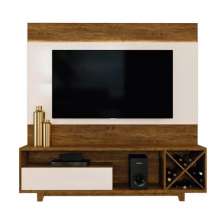 Home para TV até 65 Polegadas sem Led 1 Gaveta Detroit Mavaular Damasco/Off