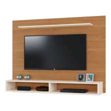 Painel para TV até 40 Polegadas Florença Mavaular Naturalle/Off White
