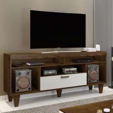 Rack Spazzio para TV até 65 Polegadas Mavaular  Canion/Off
