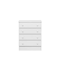 Cômoda  4Gavetas Doce Sonho Branco - Montanaris Decor